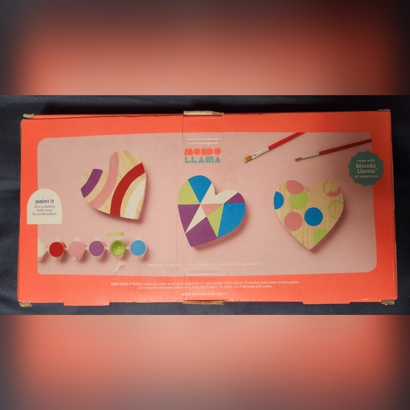 CREATIVE KIDS 2, WOOD PUZZLES AND 1 MONDO LLAMA PAINT HEARTS  SET....3 TOTAL - Picture 7 of 7